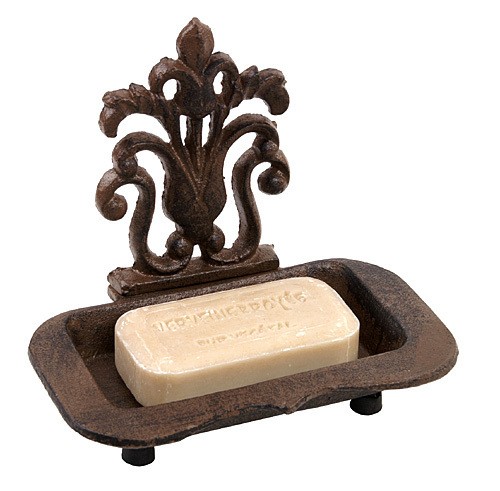 Seifenschale Nostalgie Vintage Seifenhalter Eisen Gusseisen Antik-Stil