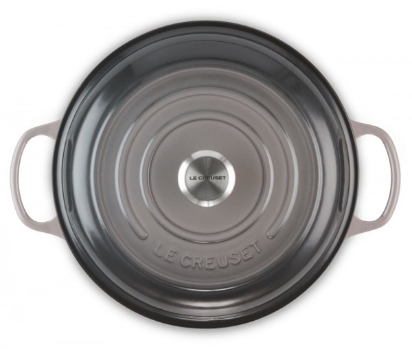 Le Creuset Gourmet-Profitopf Signature Gusseisen Flint Grau 30cm