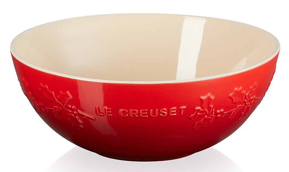 Le Creuset Schüssel Holly Steinzeug Kirschrot 25cm LE CREUSET