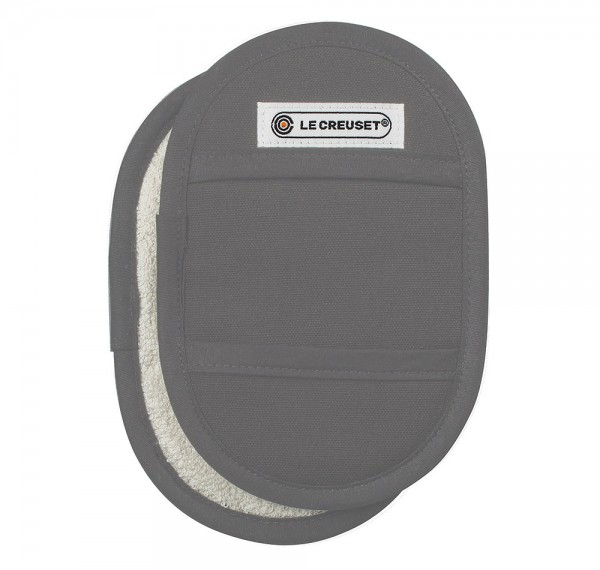 Le Creuset Topf-Griffschutz 2-Stück Textil Flint Grau