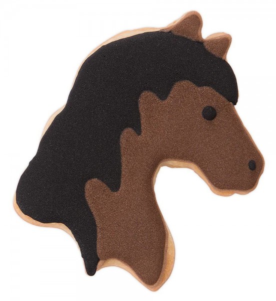 Städter Ausstechform Pferdekopf Plätzchenausstecher Edelstahl 7,5cm