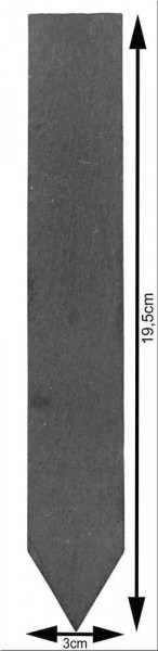 Pflanzschilder Schiefer Pflanzstecker 3 Stück Pflanzenschild Kräuteretikett