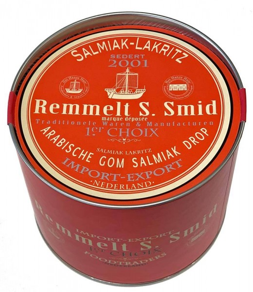 Remmelt S. Smid Salmiak Lakritz Gummi Arabicum Pastillen
