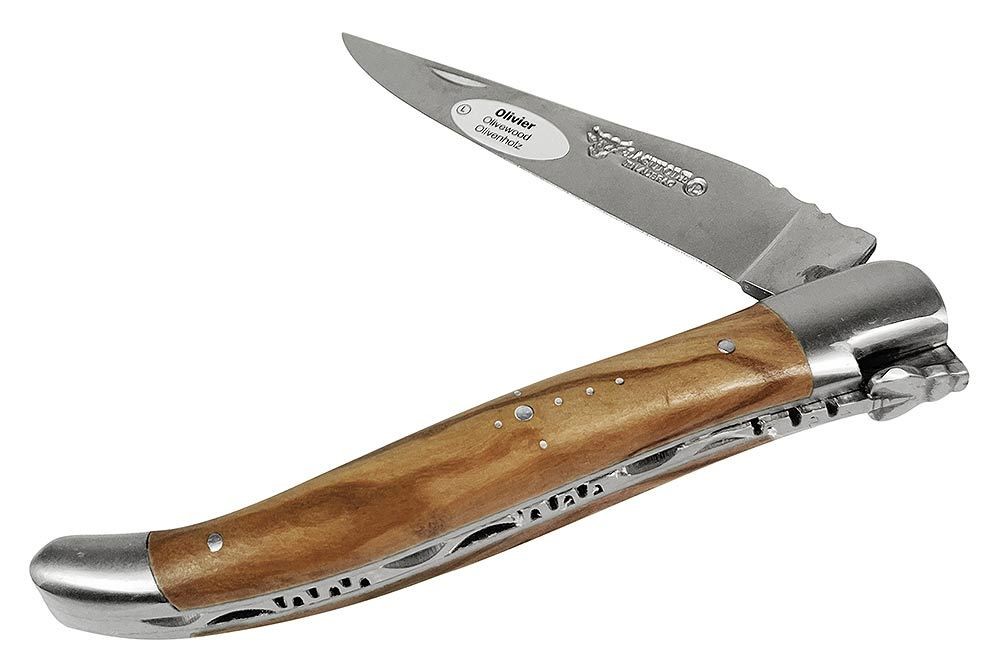 Laguiole en Aubrac Taschenmesser Olivenholz (Olivier) 12 cm Laguiole en Aubrac Taschenmesser Olivenholz (Olivier) 12 cm