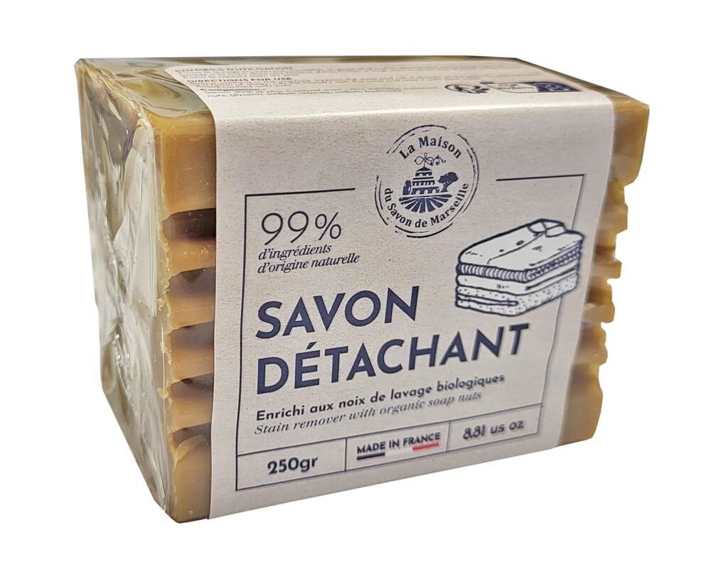 Fleckenentferner Seife Waschseife Natürliches Fleckentfernungsmittel 250g