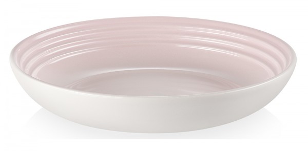 Le Creuset Suppenteller Steinzeug Shell Pink 22cm