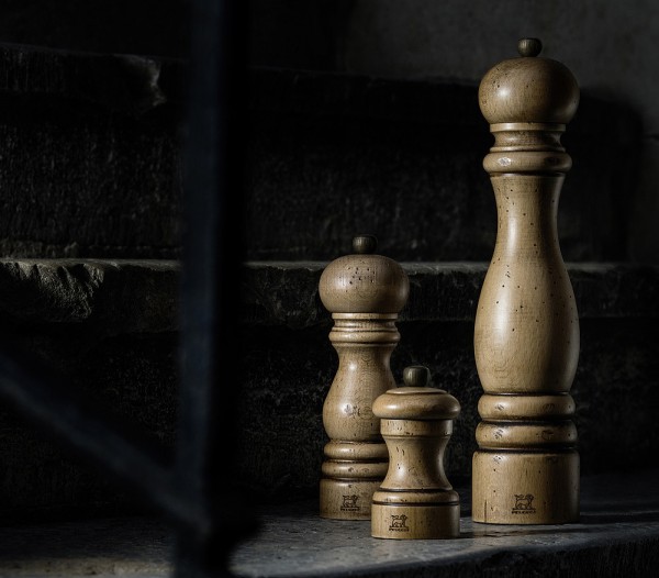 Peugeot Paris Antique Salzmühle Holz 22cm