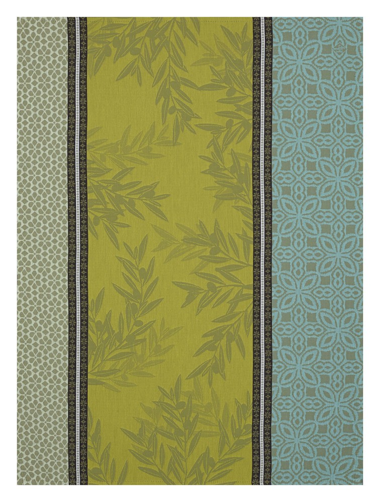 Le Jacquard Français Geschirrtuch Luberon Olive 60x80 Baumwolle