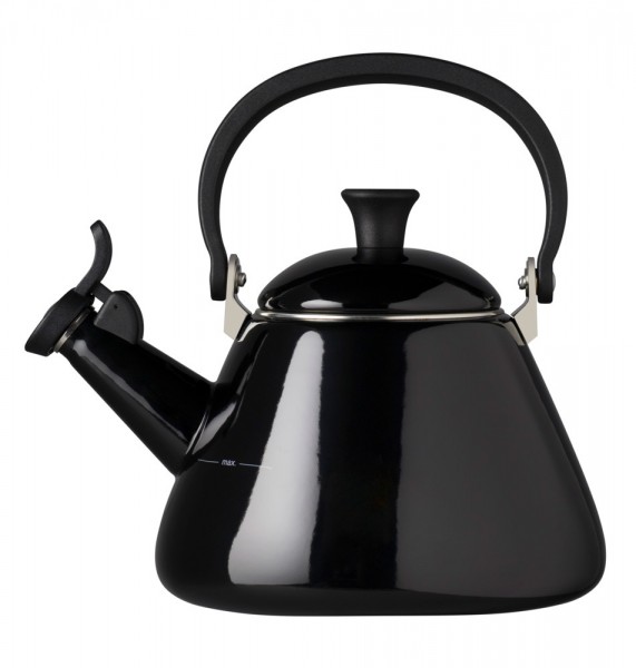 Le Creuset Wasserkessel Kone Schwarz 1,6 L