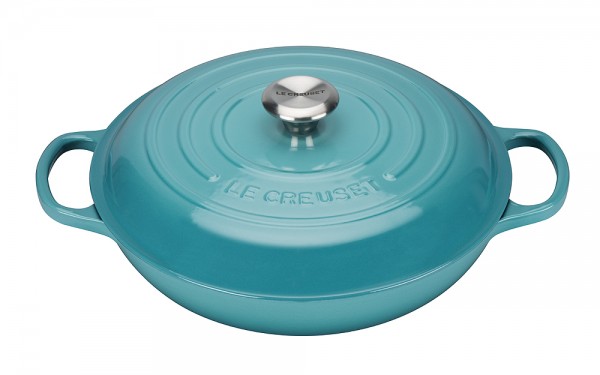 Le Creuset Gourmet-Profitopf Signature Gusseisen Karibik 30cm