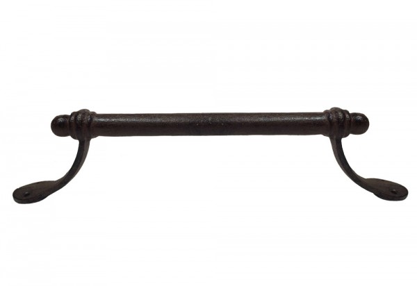 Türgriff Rustikal Möbelgriff Schubladengriff Gusseisen Antik-Stil Braun 35,5cm