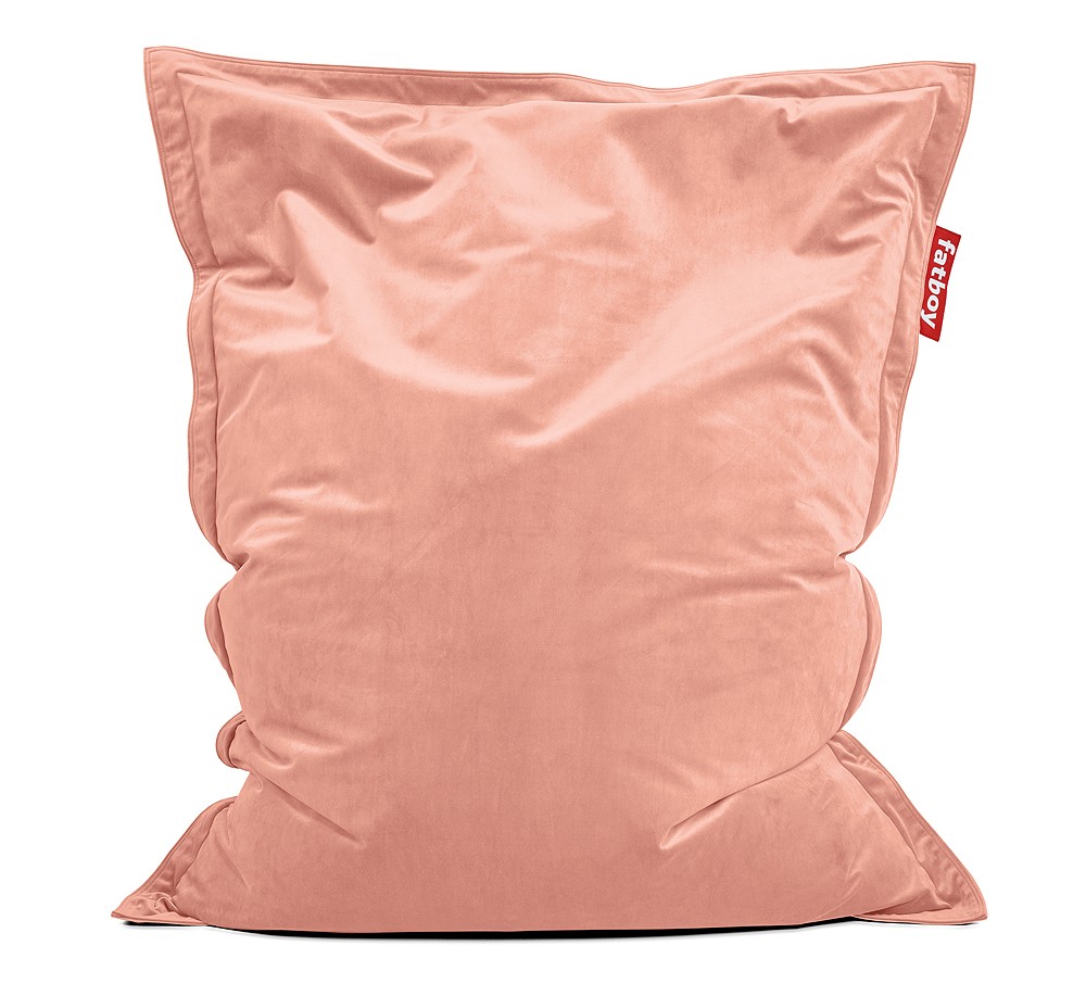 Fatboy Original Slim Velvet Pearl Blush Sitzsack 155 x 120 cm Fatboy Original Slim Velvet Pearl Blush Sitzsack 155 x 120 cm