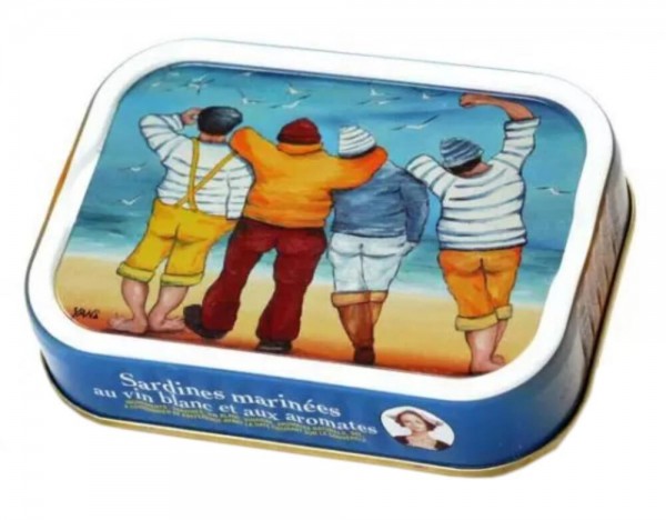 La Quiberonnaise Jahrgangssardinen in Weißwein 2022 - Dose 115 g