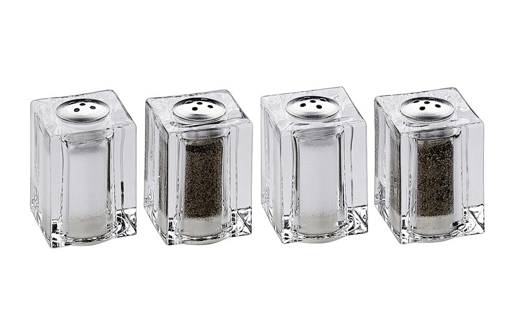 Küchenprofi Mini Salz- und Pfefferstreuer 4 teilig