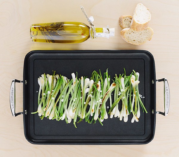 Le Creuset Aluminium- Grillplatte Antihaft Spezialform 34x25cm