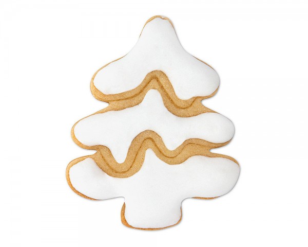 Städter Ausstechform Tannenbaum Plätzchenausstecher Präge-Ausstecher Edelstahl 6cm