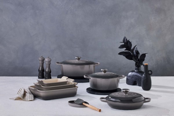 Le Creuset Gourmet-Profitopf Signature Gusseisen Flint Grau 30cm