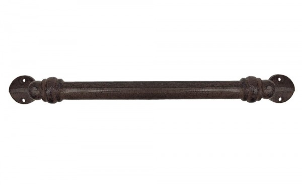 Türgriff Rustikal Möbelgriff Schubladengriff Gusseisen Antik-Stil Braun 35,5cm