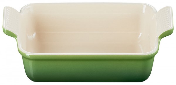 Le Creuset Auflaufform Tradition Steinzeug Bamboo Green