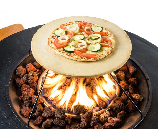 Happy Cocooning Pizzastein für Feuertische 40cm