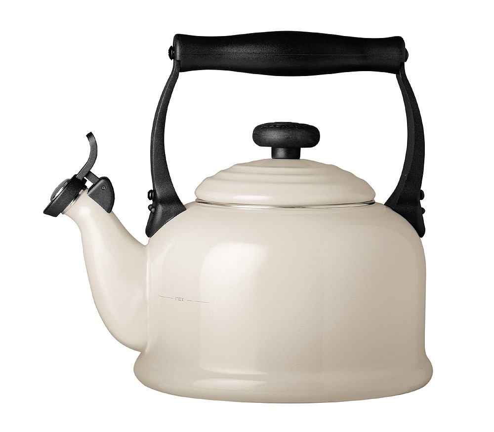 Le Creuset Wasserkessel Tradition Creme 2,1L