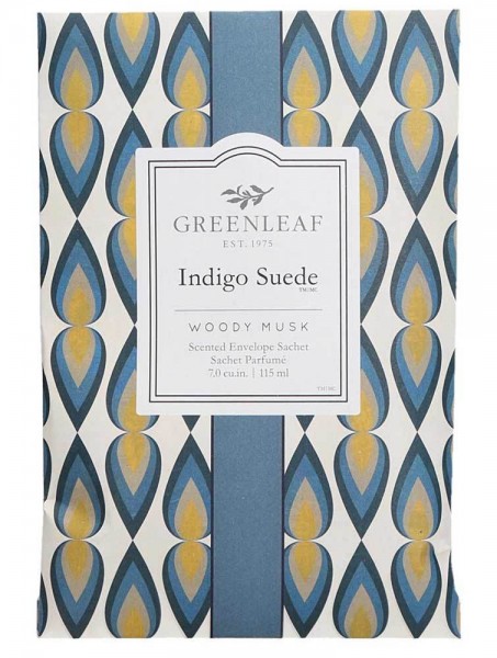 Greenleaf Duft Sachet Large - Indigo Suede - Duftsäckchen
