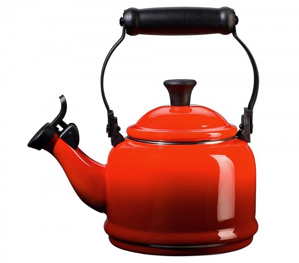 Le Creuset Wasserkessel Demi Kirschrot