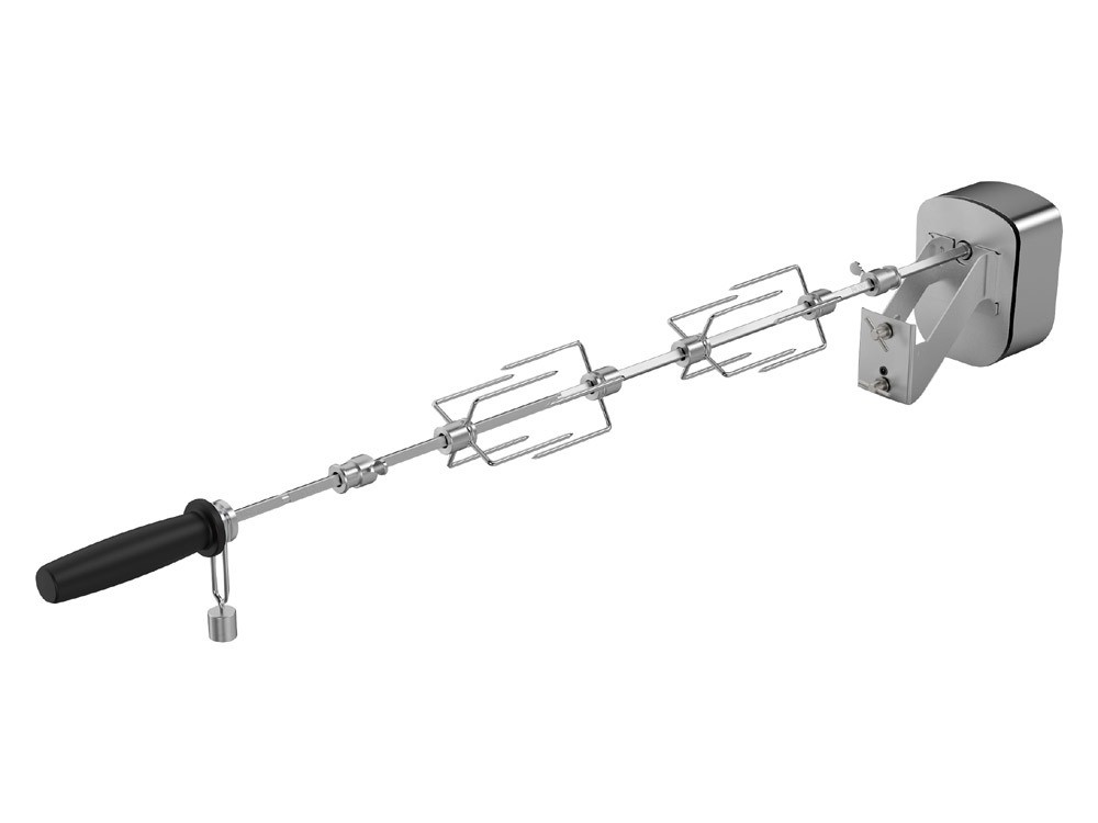RÖSLE Drehspieß für Gourmetring No.1 F60/G60 und Vision/Videro G3/G4 RÖSLE Drehspieß für Gourmetring No.1 F60/G60 und Vision/Videro G3/G4