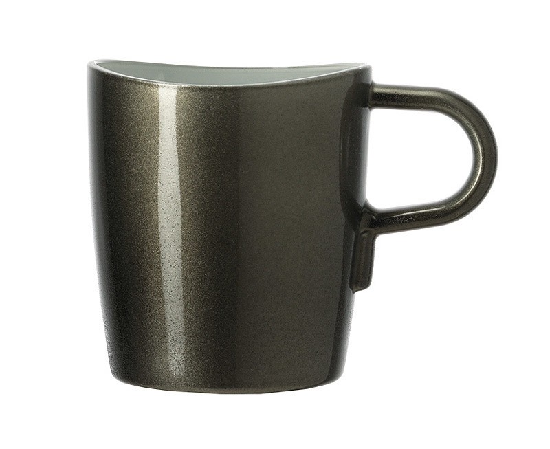 Leonardo Kaffeetasse Loop basalto metallic