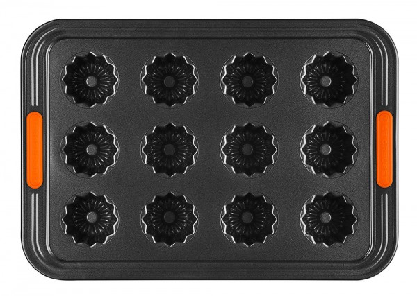 Le Creuset 12er Canneleform Antihaft-Backform