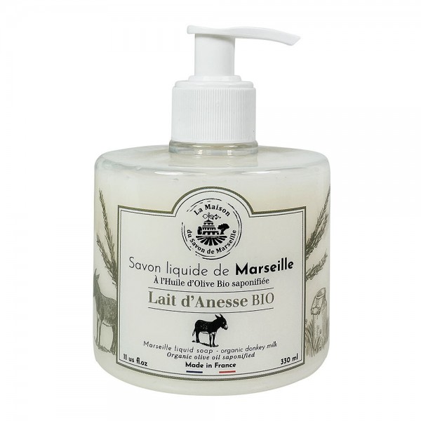 Flüssigseife mit Eselsmilch (Lait D`Anesse) aus Frankreich 330 ml