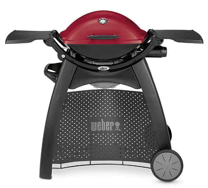 Weber Q 2200 Station Maroon Gasgrill 54x39cm