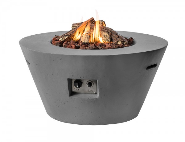 Happy Cocooning Feuertisch Cone grau 960 x 460 mm