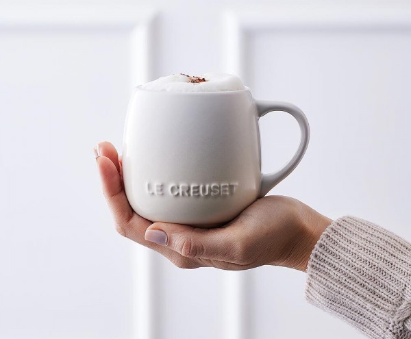 Le Creuset Becher Coupe Tasse Steinzeug Meringue 320ml