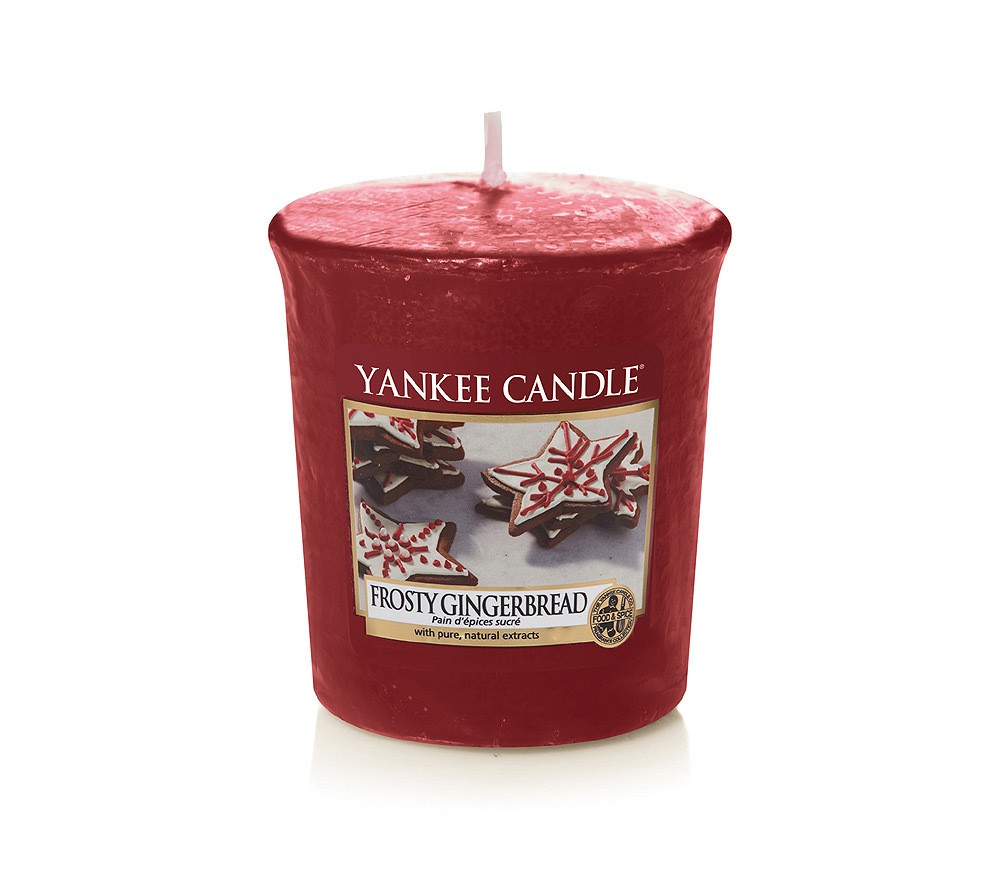 Yankee Candle Votivkerze Frosty Gingerbread 49 g Yankee Candle Votivkerze Frosty Gingerbread 49 g