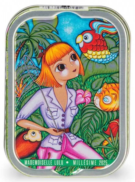 La Perle des Dieux Jahrgangssardinen Lulu 2025 in Olivenöl - Dose 115 g