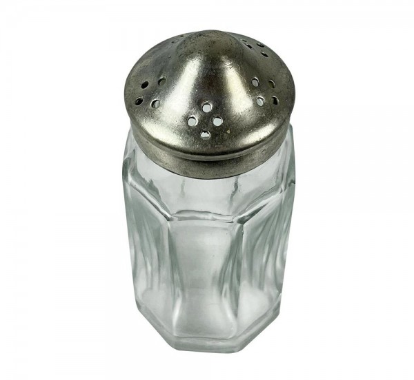 Salz- und Pfefferstreuer Set Vintage-Stil Klassisch Versilbert