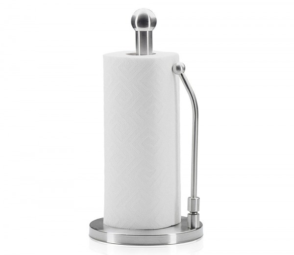 Küchenprofi Stand- Küchenrollenhalter PROFI mit Fixierfeder Edelstahl