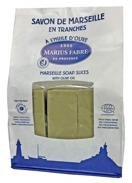 Marius Fabre Savon de Marseille Seifenscheiben mit Olivenöl 1kg
