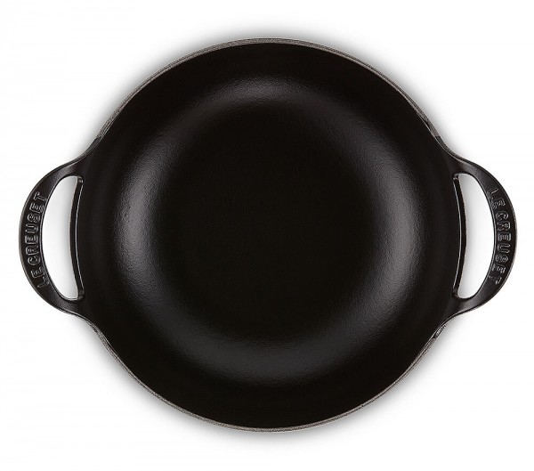 Le Creuset Balti Dish Schmorbräter Gusseisen Flint Grau 24cm