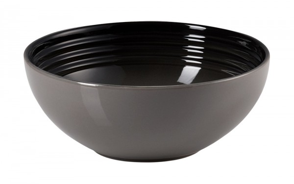 Le Creuset Müslischale Steinzeug Flint Grau 16cm