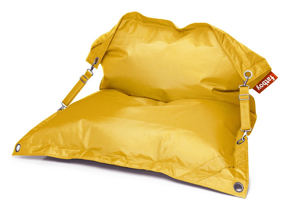 Fatboy Buggle-Up Yellow Ochre Sitzsack Lounge-Sitz Gelb 190 x 140 cm