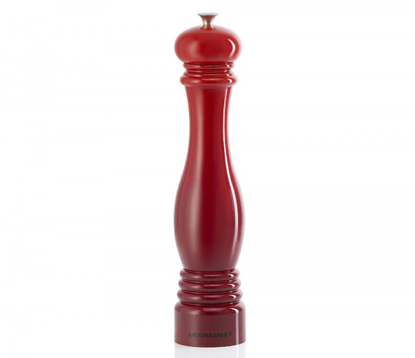 Le Creuset Große Pfeffermühle Kirschrot 30cm