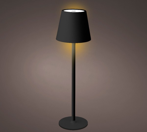 LED Tischlampe Kabellos Dimmbar Touch Schwarz USB Outdoor Leuchte Warmweiß Kaltweiß