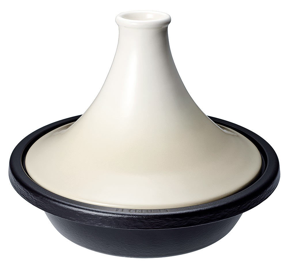 Le Creuset Tagine Gusseisen Meringue 31cm LE CREUSET Woks Fondues