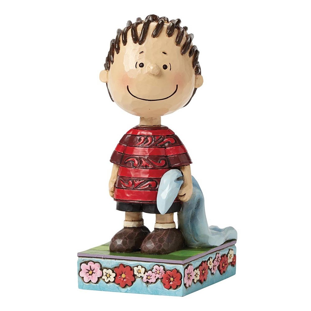PEANUTS Figur Loyal Linus mit Schmusedecke 11,5cm