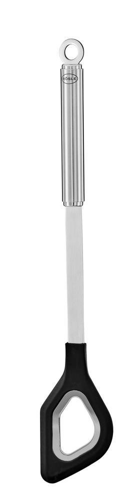 Rösle Kochlöffel mit Loch Silikon 32 cm Rösle Kochlöffel mit Loch Silikon 32 cm