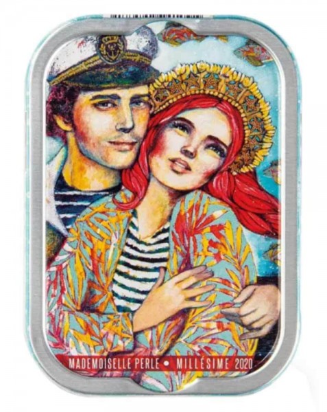 La Perle des Dieux Jahrgangssardinen 2020 Mademoiselle Perle - Dose 115 g