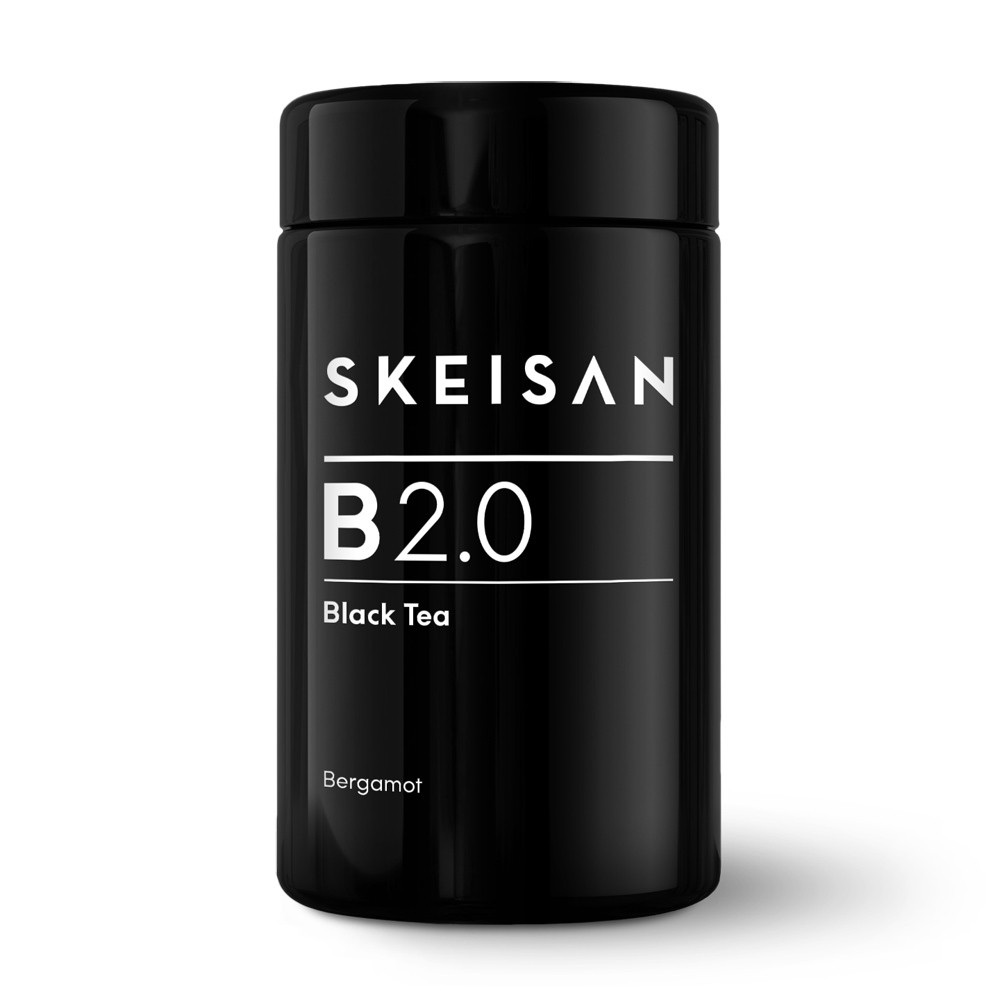 Skeisan B 2.0 Schwarztee Bergamot im Glastiegel 70g