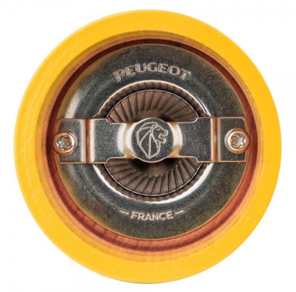 Peugeot Bistro Salzmühle Safrangelb Glanz 10cm